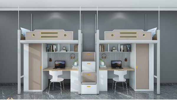 【鸿凯家具】学生公寓床的制造工艺